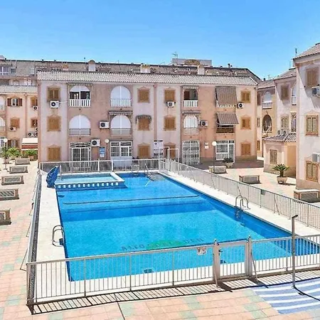Espanhouse Valencia With Pool View In Apartment Torrevieja